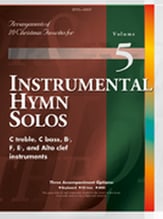 INSTRUMENTAL HYMN SOLOS #5 CHRISTMAS cover